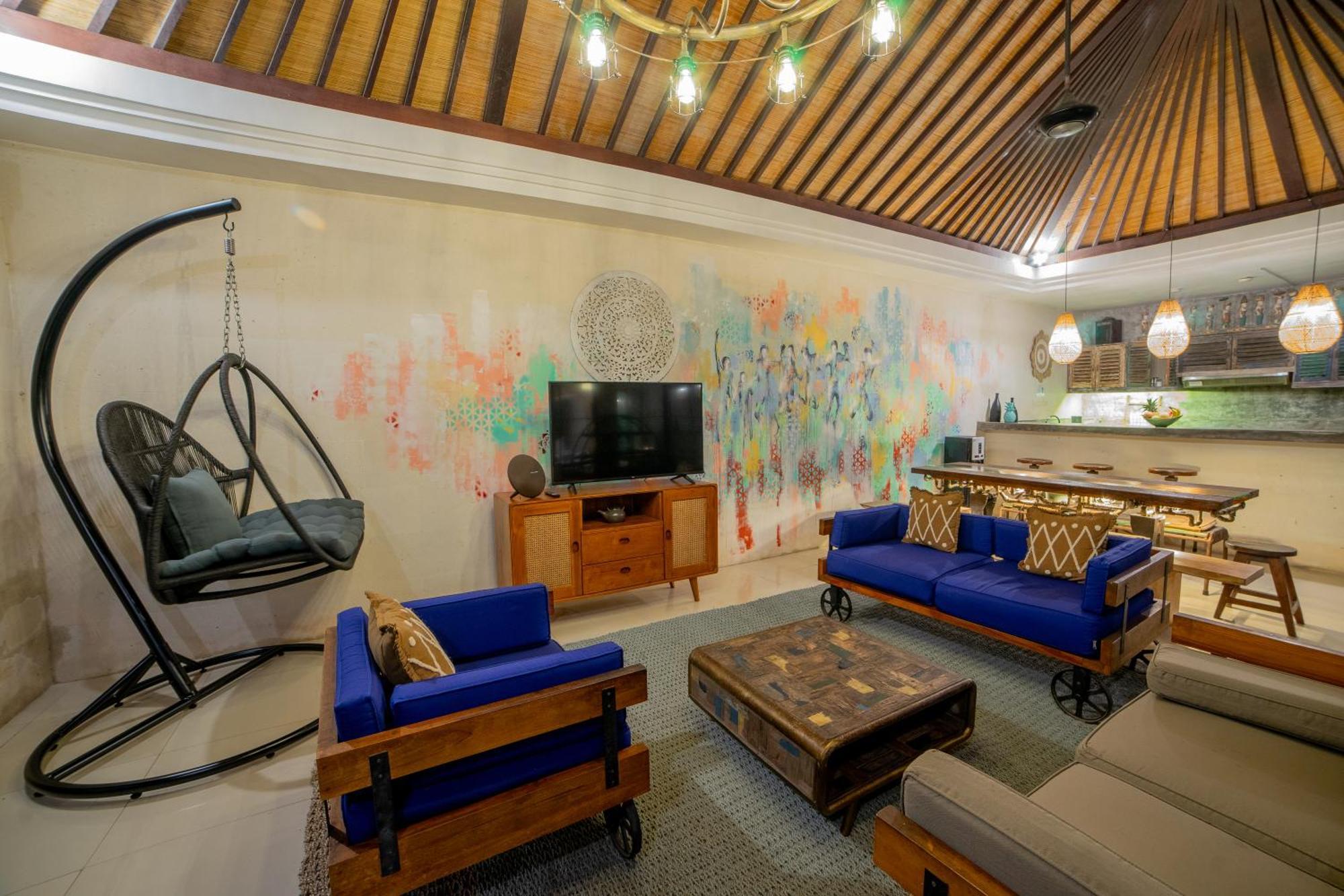 Villa Elysium Fields - Rustic Meets Industrial Chic Design 坎古 外观 照片