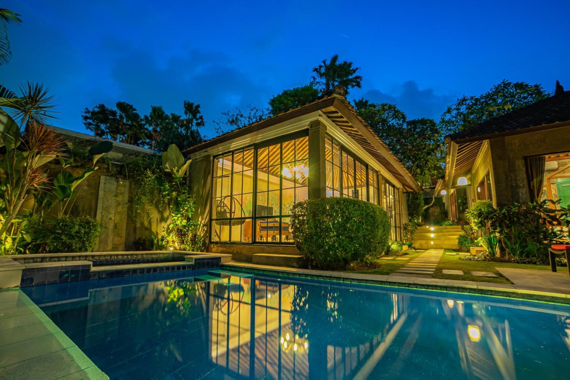 Villa Elysium Fields - Rustic Meets Industrial Chic Design 坎古 外观 照片