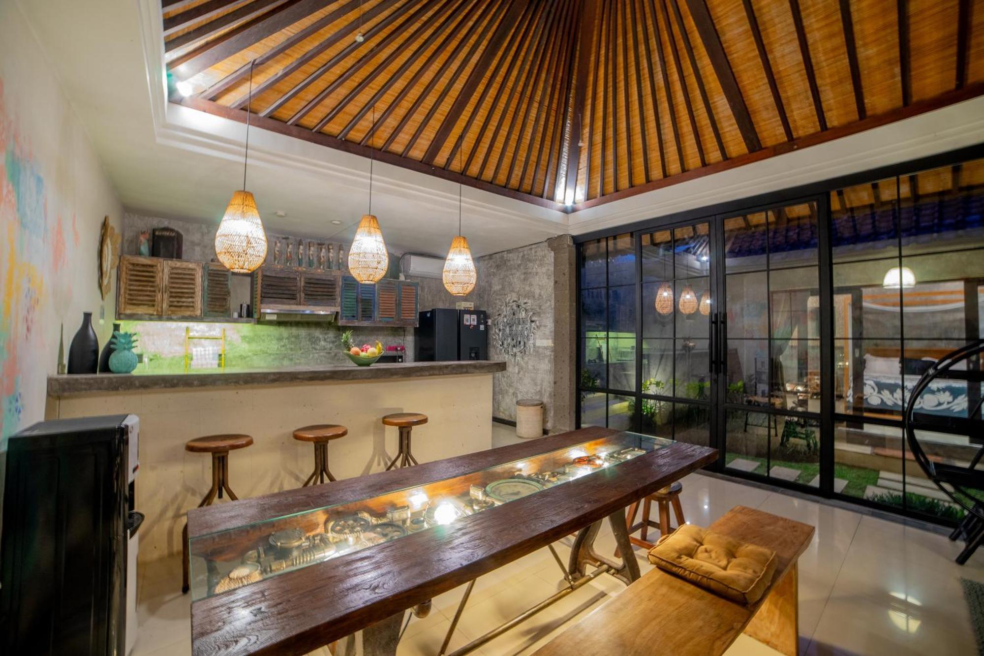 Villa Elysium Fields - Rustic Meets Industrial Chic Design 坎古 外观 照片