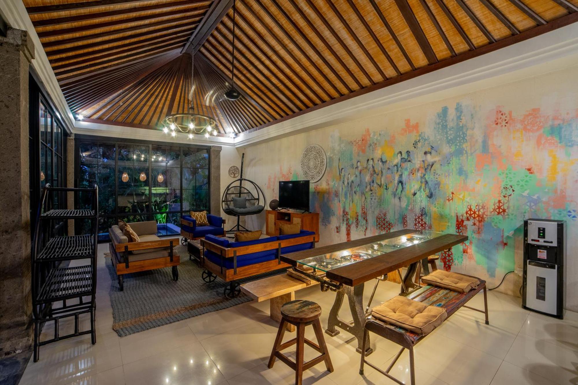 Villa Elysium Fields - Rustic Meets Industrial Chic Design 坎古 外观 照片